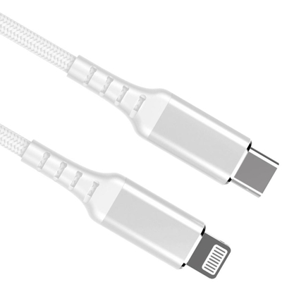 Afbeelding van 1 m USB C naar Lightning kabel