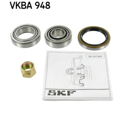 Imagem de SKF VKBA 948 Kit de rolamento roda com retentor do veio 45,2 MAZDA: 323 III Hatchback