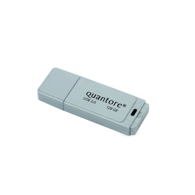 Afbeelding van USB stick 3.0 Quantore 128GB zilver