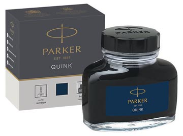 Afbeelding van Vulpeninkt Parker Quink permanent 57ml blauw/zwart