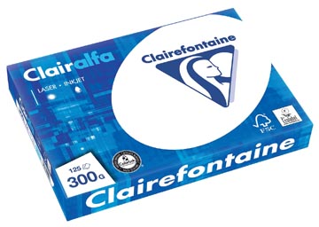 Afbeelding van Clairefontaine Clairalfa Presentatiepapier A4, 300 G, Pak Van 125 Vel