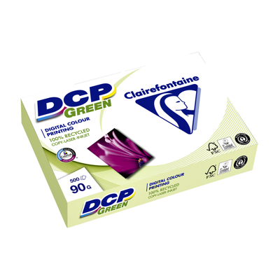 Afbeelding van Laserpapier Clairefontaine DCP Green A4 90gr wit 500vel