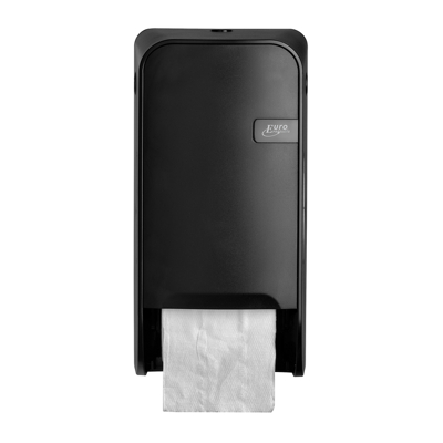Afbeelding van Dispenser Euro Quartz toiletrolhouder doprol zwart