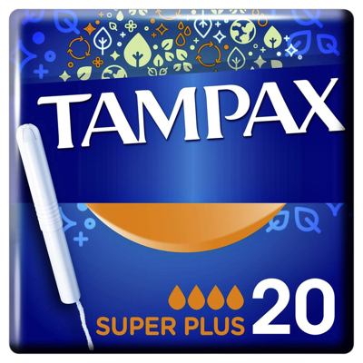 Afbeelding van Tampax Tampons super plus (20 st)