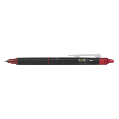 Afbeelding van Rollerpen PILOT Frixion Point Clicker Synergy tip rood 0.25mm