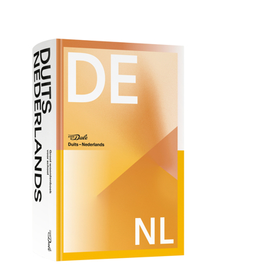 Afbeelding van Woordenboek van Dale groot Duits Nederlands school geel
