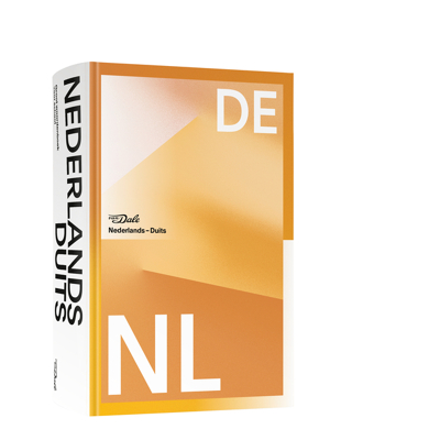 Afbeelding van Woordenboek van Dale groot Nederlands Duits school geel