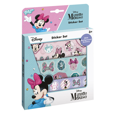 Afbeelding van Stickerset Totum Minnie Mouse