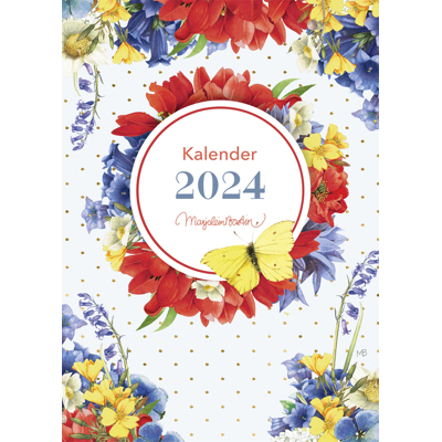 Afbeelding van Kalender 2024 Hallmark Marjolein Bastin bloemen 7dagen/1pagina 165x230mm