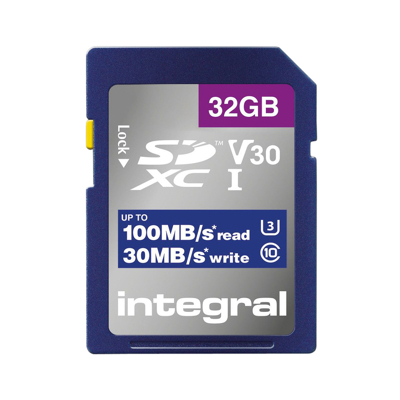 Afbeelding van Geheugenkaart Integral SDHC XC 32GB High Speed