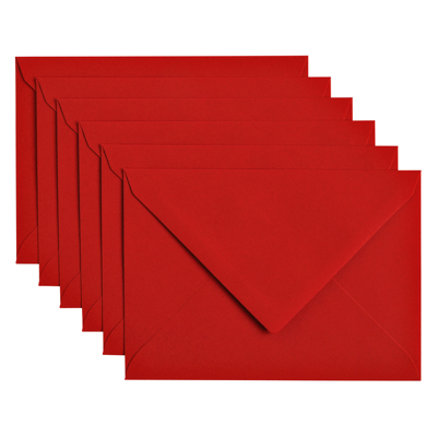 Afbeelding van Envelop Papicolor C6 114x162mm rood