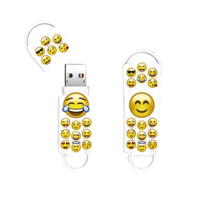 Afbeelding van USB Stick 2.0 Integral Xpression 64GB Emoji
