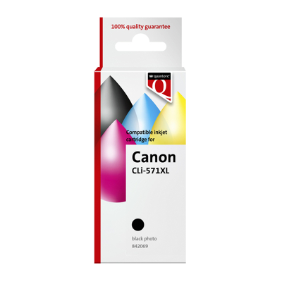 Afbeelding van Inktcartridge Quantore alternatief tbv Canon CLI 571XL zwart