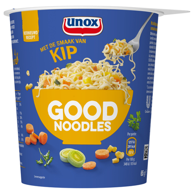 Afbeelding van Good Noodles Unox kip cup