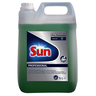 Afbeelding van Sun Proformula Vloeibaar Wasmiddel 2x5L Handafwasmiddel met aangename citroengeur
