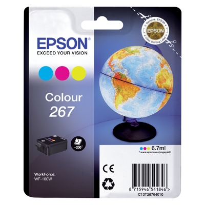 Afbeelding van Epson T26704010 (T266) Inktcartridge 3 kleuren Hoge capaciteit