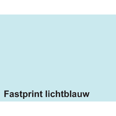 Afbeelding van Receptpapier Fastprint A6 80gr lichtblauw 2000vel