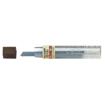 Afbeelding van Potloodstift Pentel 0.3mm zwart per koker H