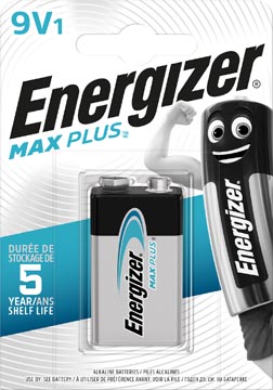 Afbeelding van Alkaline Batterij 9 V 1 Blister Energizer