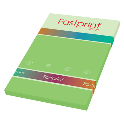 Afbeelding van Kopieerpapier Fastprint A4 80gr helgroen 100vel