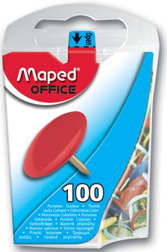 Afbeelding van Maped punaises assortiment, doos van 100 stuks