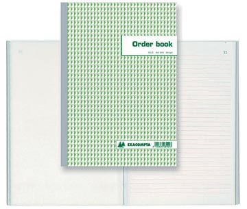 Afbeelding van Exacompta orderbook, ft 29,7 x 21 cm, tripli (50 3 vel) orderbook