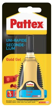Afbeelding van Secondelijm Pattex Gold gel tube 3gram op blister