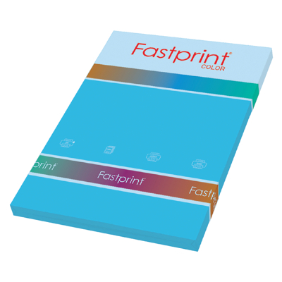 Afbeelding van Kopieerpapier Fastprint A4 120gr azuurblauw 100vel