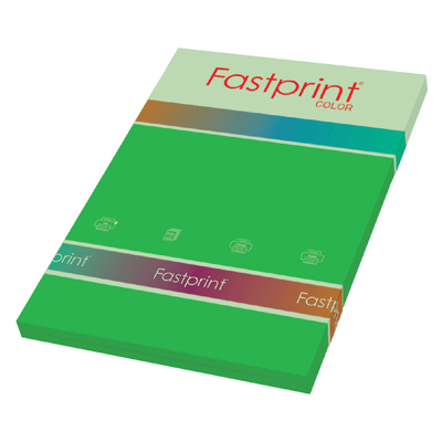 Afbeelding van Kopieerpapier Fastprint A4 120gr grasgroen 100vel