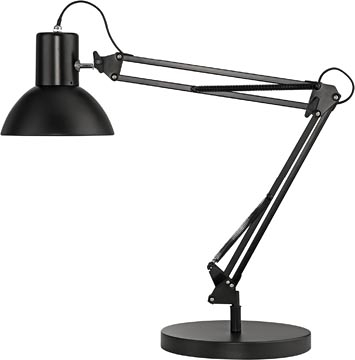 Afbeelding van Bureaulamp Unilux Success 66 LED lamp zwart