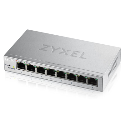 Afbeelding van Zyxel GS1200 8 Managed Gigabit Ethernet (10/100/1000) Zilver (GS1200