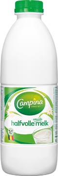 Afbeelding van Campina halfvolle melk, 1 liter, pak van 6 stuks melk