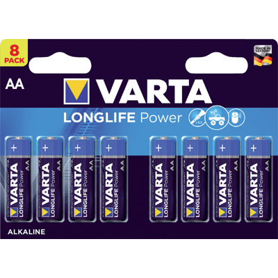 Afbeelding van Varta AA Batterij 4906121418 8stuk(s) 1.5V 2.96Ah 4008496559510