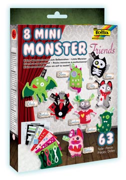 Afbeelding van Mini monsters set knutselset