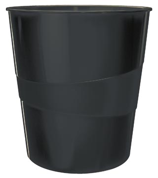 Afbeelding van Papierbak Leitz Recycle range 15liter zwart