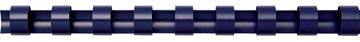 Afbeelding van Bindrug Fellowes 16mm 21rings A4 blauw 100stuks