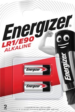 Afbeelding van Energizer Batterij Alkaline Lr1/e90, Blister Van 2 Stuks Batterijen