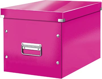 Afbeelding van Leitz Click &amp; Store kubus grote opbergdoos, roze opbergdoos