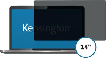 Afbeelding van Kensington privacy carbon 4th Gen schermfilter voor Lenovo Thinkpad X1, 2 weg, zelfklevend filter