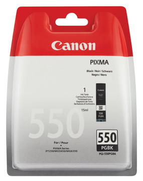 Afbeelding van Canon Inktcartridge PGI 550 PGBK zwart voor PIXMA iP8750