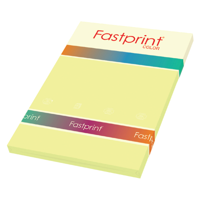 Afbeelding van Kopieerpapier Fastprint A4 120gr kanariegeel 100vel