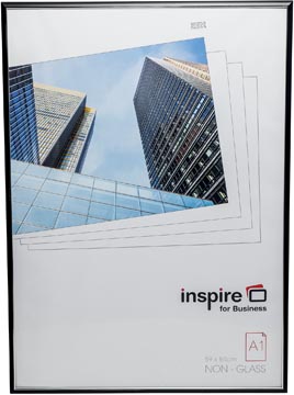 Afbeelding van Inspire for Business fotokader Easyloader, zwart, ft A1
