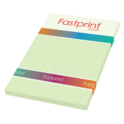 Afbeelding van Kopieerpapier Fastprint A4 120gr lichtgroen 100vel