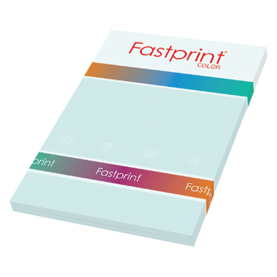 Afbeelding van Kopieerpapier Fastprint A4 120gr lichtblauw 100vel