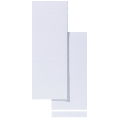 Afbeelding van Ruiterstrook voor Alzicht hangmappen 100mm wit