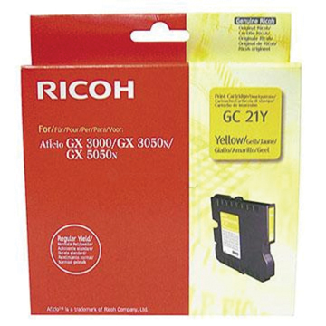Afbeelding van Ricoh GC 21Y (405535) Inktcartridge Geel