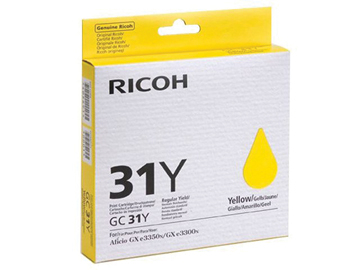 Afbeelding van Ricoh gel cartridge geel gc31y 1750 pagina\s 405691