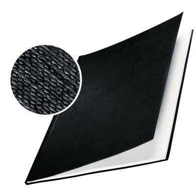 Afbeelding van Inbindomslag Leitz 7mm harde kaft zwart