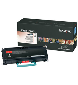 Afbeelding van Lexmark X463X11G Toner Zwart Extra hoge capaciteit