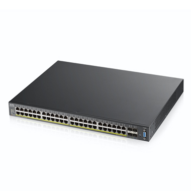 Afbeelding van Zyxel XGS2210 52 Managed L2 Gigabit Ethernet (10/100/1000) 1U Zwart (X